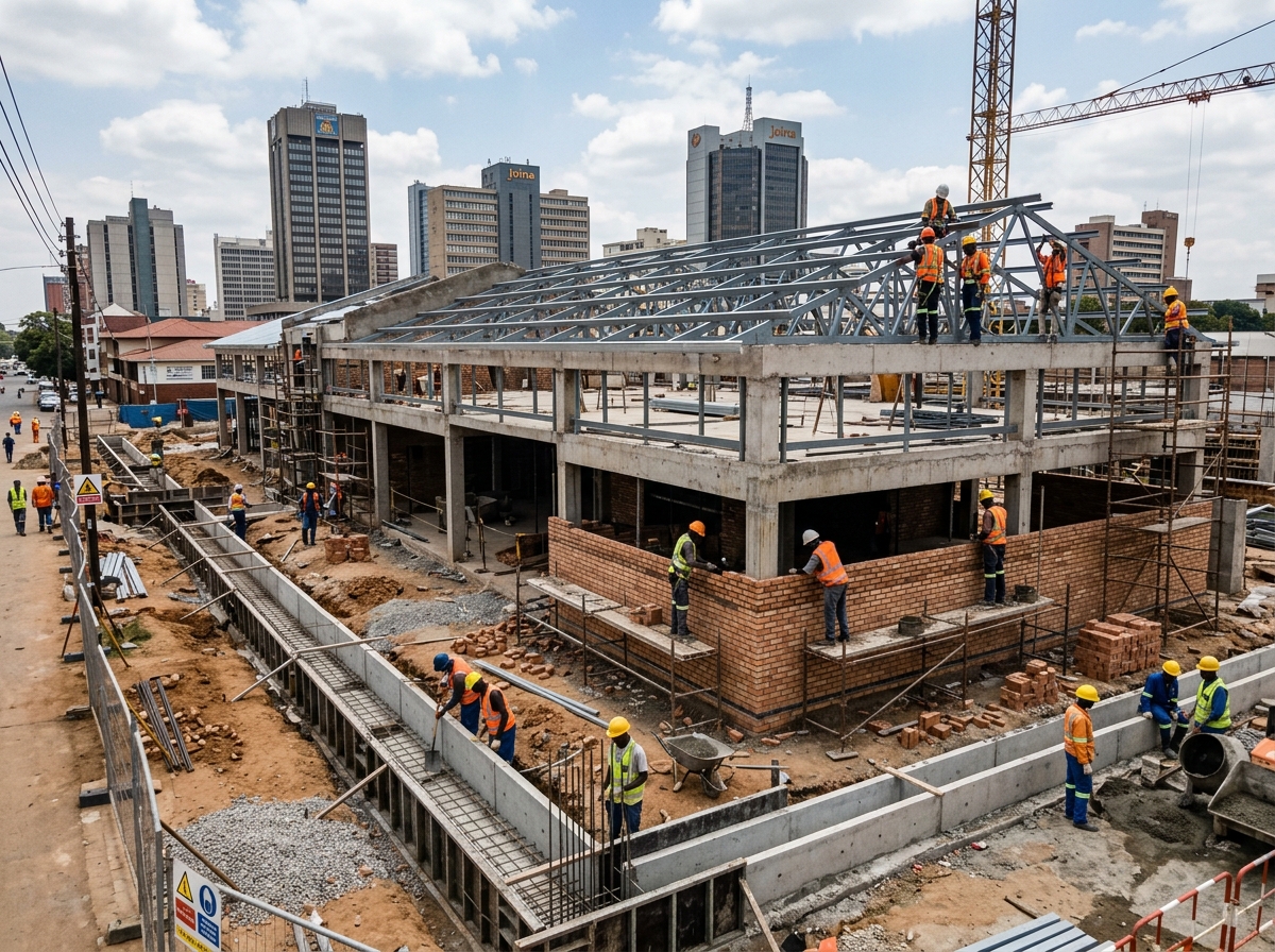 The Dangwe Civil Works in Harare